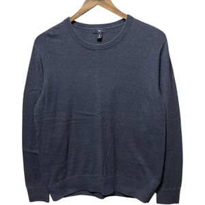 Plain Blank Navy Dark Blue Gap Long sleeve Crewneck casual sweatshirt sweater